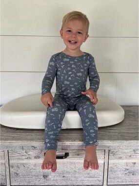 NWT Gunamuna Construction Convertible Pajamas | 18-24m